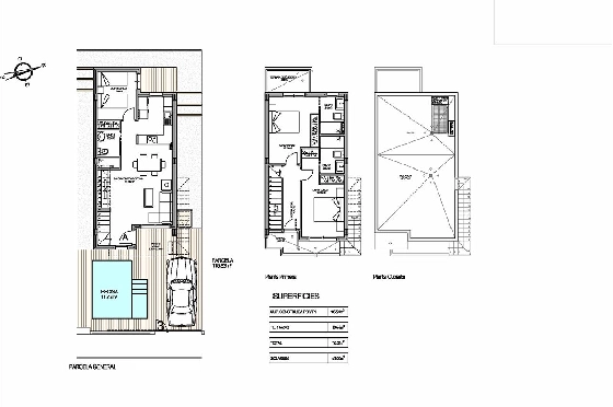 Villa in Torrevieja zu verkaufen, Wohnfläche 113 m², Zustand Erstbezug, Grundstück 114 m², 3 Schlafzimmer, 3 Badezimmer, Pool, ref.: HA-TON-176-E02-31