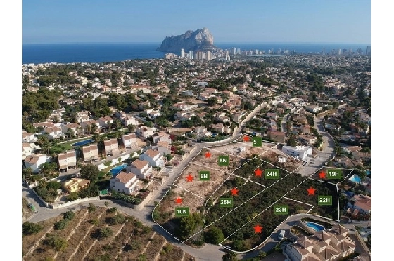 Wohngrundstück in Calpe(Gran Sol) zu verkaufen, Grundstück 4322 m², ref.: CA-G-1759-AMB-1