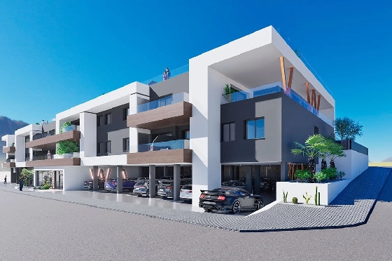 Etagen Apartment in Benijofar zu verkaufen, Wohnfläche 147 m², Zustand Erstbezug, 3 Schlafzimmer, 2 Badezimmer, Pool, ref.: HA-BNN-331-A02-1