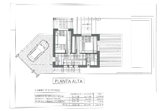 Villa in Pedreguer(Monte Solana I) zu verkaufen, Wohnfläche 252 m², Baujahr 2025, Klimaanlage, Grundstück 608 m², 3 Schlafzimmer, 2 Badezimmer, Pool, ref.: UM-UV-SERPIS-27