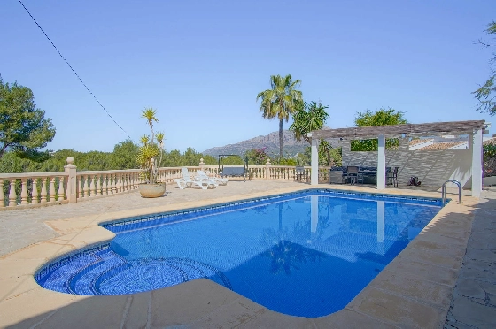 Villa in Javea(Rafalet) zu verkaufen, Wohnfläche 122 m², Klimaanlage, Grundstück 976 m², 3 Schlafzimmer, 2 Badezimmer, Pool, ref.: BP-8168JAV-44