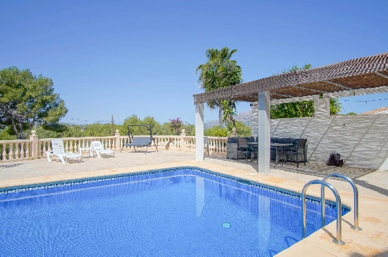 Villa in Javea(Rafalet) zu verkaufen, Wohnfläche 122 m², Klimaanlage, Grundstück 976 m², 3 Schlafzimmer, 2 Badezimmer, Pool, ref.: BP-8168JAV-45