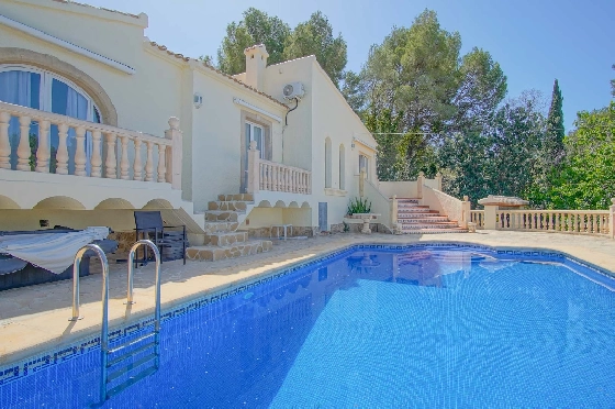 Villa in Javea(Rafalet) zu verkaufen, Wohnfläche 122 m², Klimaanlage, Grundstück 976 m², 3 Schlafzimmer, 2 Badezimmer, Pool, ref.: BP-8168JAV-47