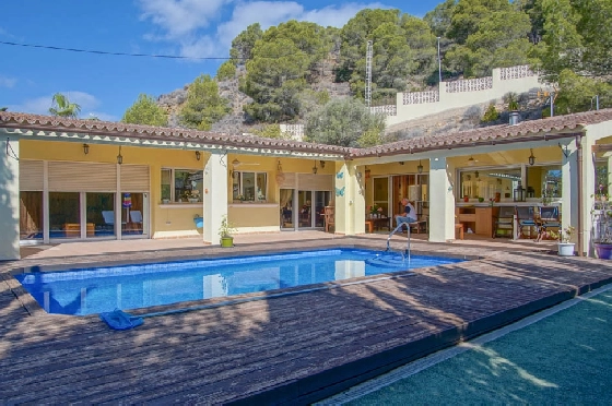 Villa in Altea(La Vieja) zu verkaufen, Wohnfläche 178 m², Klimaanlage, Grundstück 1347 m², 3 Schlafzimmer, 2 Badezimmer, ref.: BP-7055ALT-1