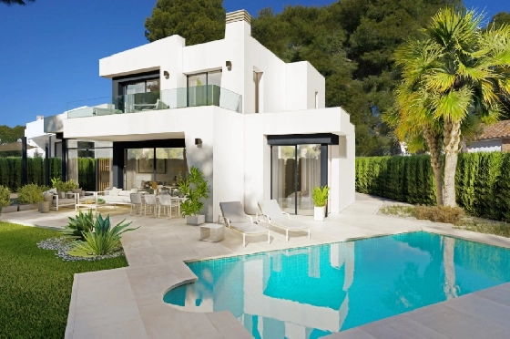 Villa in Benissa(La Fustera) zu verkaufen, Wohnfläche 284 m², Klimaanlage, Grundstück 725 m², 3 Schlafzimmer, 3 Badezimmer, Pool, ref.: BI-BE.H-903-1