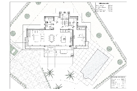 Villa in Benissa(La Fustera) zu verkaufen, Wohnfläche 284 m², Klimaanlage, Grundstück 725 m², 3 Schlafzimmer, 3 Badezimmer, Pool, ref.: BI-BE.H-903-6