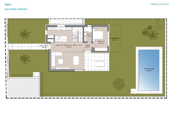 Villa in Finestrat zu verkaufen, Wohnfläche 282 m², Baujahr 2023, + KLIMA, Klimaanlage, Grundstück 482 m², 3 Schlafzimmer, 3 Badezimmer, Pool, ref.: BI-AL.H-032-16