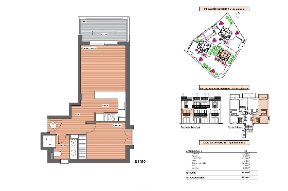 Apartment in Denia(Denia) zu verkaufen, Wohnfläche 54 m², Klimaanlage, 1 Schlafzimmer, 1 Badezimmer, Pool, ref.: CA-A-1761-AMBI-3