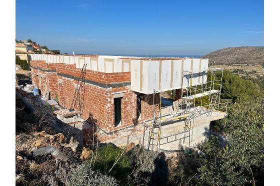 Villa in Denia zu verkaufen, Wohnfläche 176 m², Baujahr 2023, Klimaanlage, Grundstück 1514 m², 3 Schlafzimmer, 3 Badezimmer, Pool, ref.: BI-DE.H-008-18