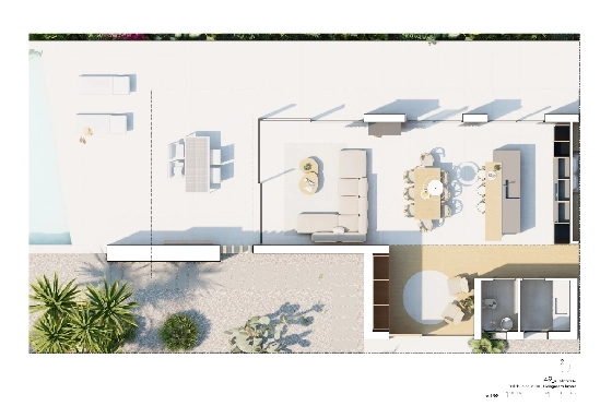 Villa in Denia zu verkaufen, Wohnfläche 176 m², Baujahr 2023, Klimaanlage, Grundstück 1514 m², 3 Schlafzimmer, 3 Badezimmer, Pool, ref.: BI-DE.H-008-23