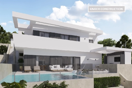 Villa in Moraira(Paichi) zu verkaufen, Wohnfläche 282 m², Klimaanlage, Grundstück 450 m², 4 Schlafzimmer, 4 Badezimmer, ref.: BP-4372MOR-1