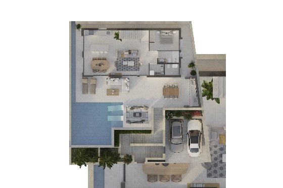 Villa in Moraira(Paichi) zu verkaufen, Wohnfläche 282 m², Klimaanlage, Grundstück 450 m², 4 Schlafzimmer, 4 Badezimmer, ref.: BP-4372MOR-7