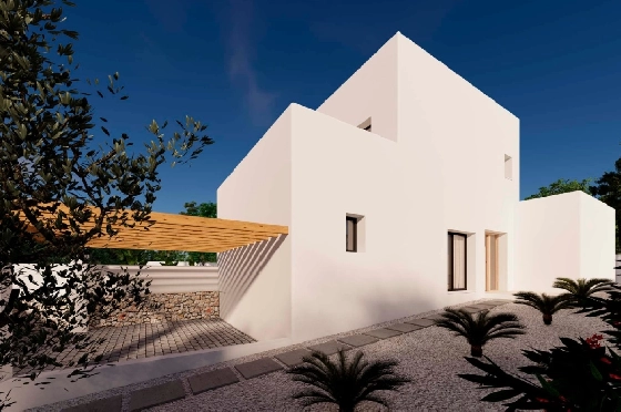 Villa in Moraira zu verkaufen, Wohnfläche 280 m², Klimaanlage, Grundstück 800 m², 4 Schlafzimmer, 4 Badezimmer, Pool, ref.: BI-MT.H-797-2