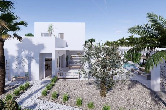 Villa in Benissa zu verkaufen, Wohnfläche 265 m², + KLIMA, Klimaanlage, Grundstück 519 m², 4 Schlafzimmer, 3 Badezimmer, Pool, ref.: BI-MT.H-794-7