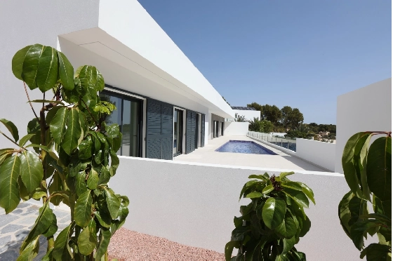 Villa in Benissa(La Fustera) zu verkaufen, Wohnfläche 299 m², Baujahr 2024, Klimaanlage, Grundstück 950 m², 4 Schlafzimmer, 3 Badezimmer, Pool, ref.: BI-BE.H-909-12