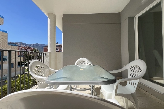 Apartment in Denia zur Ferienvermietung, Wohnfläche 86 m², Baujahr 2006, Zustand modernisiert, + Zentralheizung, Klimaanlage, Grundstück 46 m², 2 Schlafzimmer, 2 Badezimmer, Pool, ref.: T-0324-2