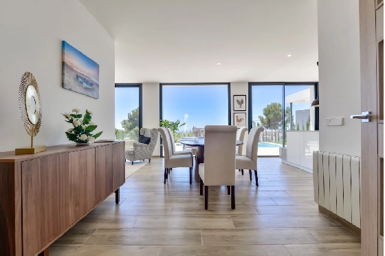 Villa in Moraira(La Sabatera) zu verkaufen, Wohnfläche 259 m², Klimaanlage, Grundstück 811 m², 4 Schlafzimmer, 3 Badezimmer, Pool, ref.: CA-H-1766-AMBI-3