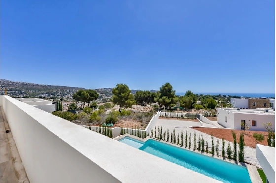 Villa in Moraira(La Sabatera) zu verkaufen, Wohnfläche 259 m², Klimaanlage, Grundstück 811 m², 4 Schlafzimmer, 3 Badezimmer, Pool, ref.: CA-H-1766-AMBI-36