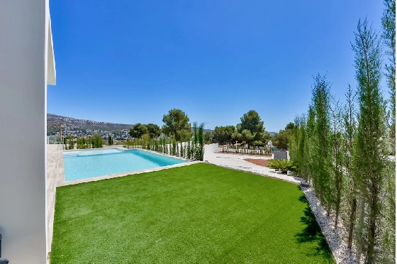 Villa in Moraira(La Sabatera) zu verkaufen, Wohnfläche 259 m², Klimaanlage, Grundstück 811 m², 4 Schlafzimmer, 3 Badezimmer, Pool, ref.: CA-H-1766-AMBI-41