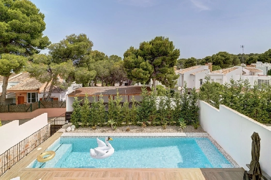 Villa in Moraira(La Cometa) zu verkaufen, Klimaanlage, Grundstück 500 m², 4 Schlafzimmer, 3 Badezimmer, Pool, ref.: CA-H-1769-AMBI-25