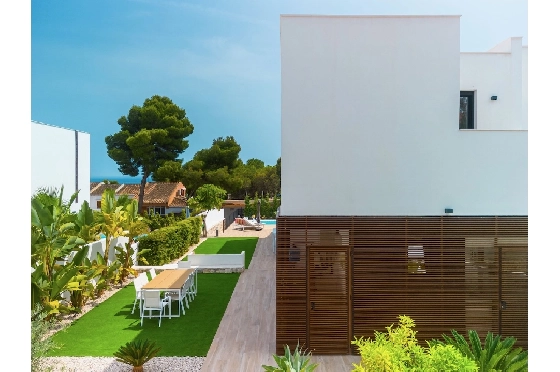 Villa in Moraira(La Cometa) zu verkaufen, Klimaanlage, Grundstück 500 m², 4 Schlafzimmer, 3 Badezimmer, Pool, ref.: CA-H-1769-AMBI-35