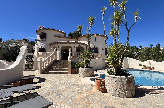 Villa in Denia(Marquesa V) zur Ferienvermietung, Wohnfläche 216 m², Baujahr 1995, Zustand teil vollreneinviert, + KLIMA, Klimaanlage, Grundstück 1 m², 3 Schlafzimmer, 2 Badezimmer, Pool, ref.: T-1323-2