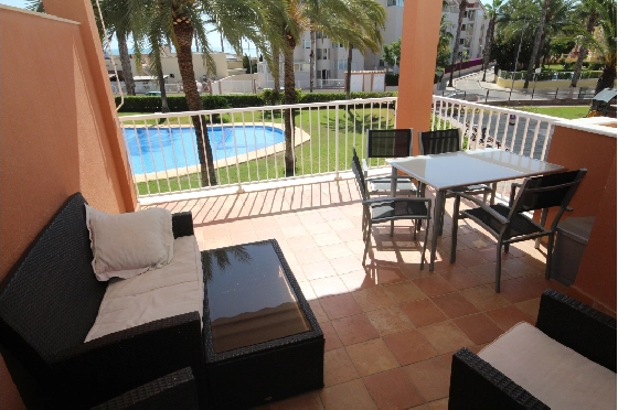 Apartment in Denia  zur Ferienvermietung, Zustand neuwertig, + KLIMA, Klimaanlage, 3 Schlafzimmer, 2 Badezimmer, Pool, ref.: V-0224-2