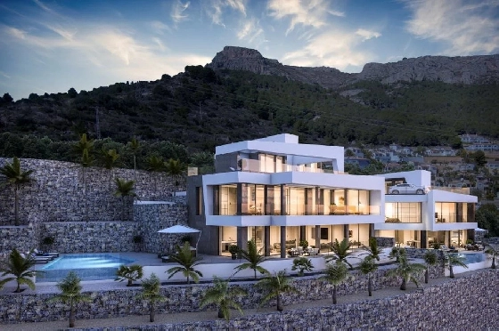 Villa in Calpe zu verkaufen, Wohnfläche 350 m², Klimaanlage, 4 Schlafzimmer, 5 Badezimmer, Pool, ref.: BS-84512135-5