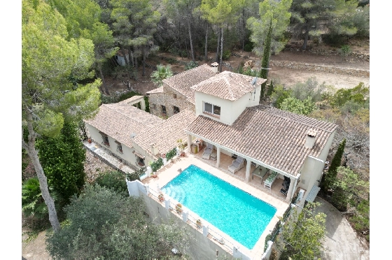 Villa in Denia-La Sella zu verkaufen, Wohnfläche 250 m², Baujahr 1997, Zustand gepflegt, + Zentralheizung, Klimaanlage, Grundstück 6652 m², 4 Schlafzimmer, 3 Badezimmer, Pool, ref.: FK-0724-23