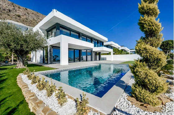 Villa in Finestrat(Sierra Cortina) zu verkaufen, Wohnfläche 998 m², Klimaanlage, Grundstück 890 m², 7 Schlafzimmer, 6 Badezimmer, ref.: BP-7063FIN-4