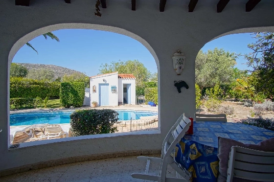 Villa in Denia(Santa Paula) zu verkaufen, Wohnfläche 150 m², Klimaanlage, Grundstück 1505 m², 4 Schlafzimmer, 2 Badezimmer, ref.: BP-8178DEN-25