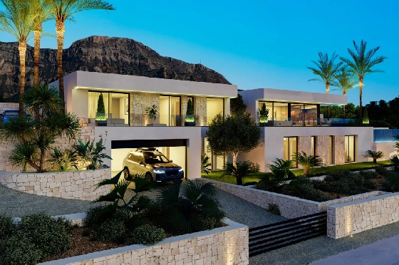 Villa in Denia(San Juan) zu verkaufen, Wohnfläche 322 m², Baujahr 2026, + Zentralheizung, Klimaanlage, Grundstück 1600 m², 4 Schlafzimmer, 4 Badezimmer, Pool, ref.: AS-0524-15