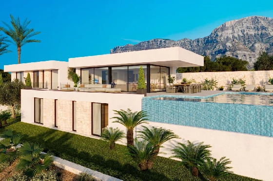 Villa in Denia(San Juan) zu verkaufen, Wohnfläche 322 m², Baujahr 2026, + Zentralheizung, Klimaanlage, Grundstück 1600 m², 4 Schlafzimmer, 4 Badezimmer, Pool, ref.: AS-0524-3