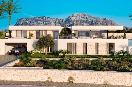 Villa in Denia(San Juan) zu verkaufen, Wohnfläche 322 m², Baujahr 2026, + Zentralheizung, Klimaanlage, Grundstück 1600 m², 4 Schlafzimmer, 4 Badezimmer, Pool, ref.: AS-0524-4