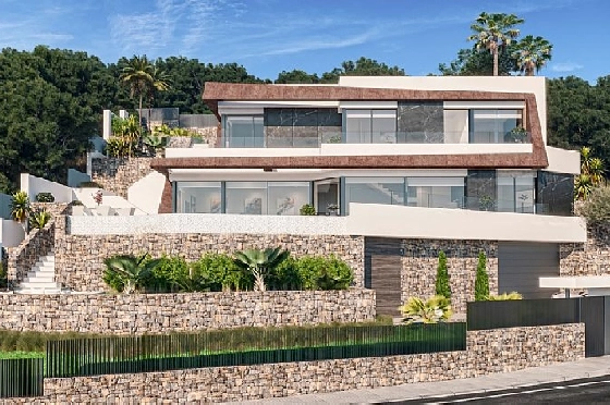 Villa in Calpe(Maryvilla) zu verkaufen, Wohnfläche 349 m², Klimaanlage, Grundstück 630 m², 4 Schlafzimmer, 5 Badezimmer, Pool, ref.: CA-H-1777-AMB-9