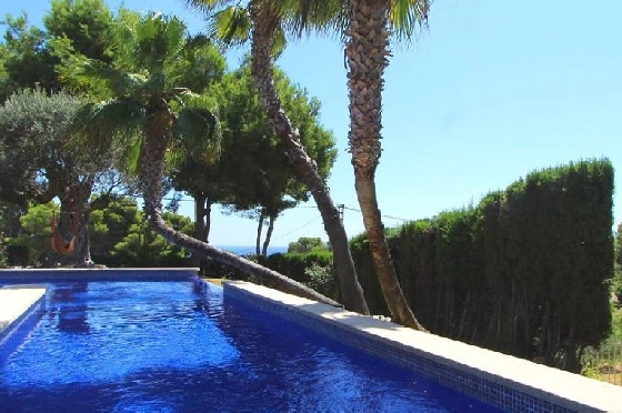 Villa in Moraira(La Cometa) zu verkaufen, Wohnfläche 268 m², Klimaanlage, Grundstück 1846 m², 5 Schlafzimmer, 4 Badezimmer, Pool, ref.: CA-H-1780-AMB-4