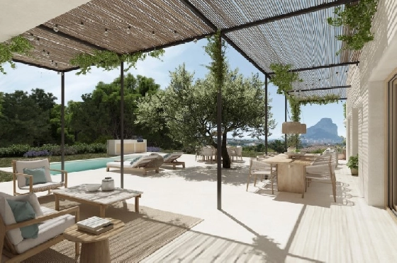 Villa in Calpe(Garduix) zu verkaufen, Wohnfläche 675 m², Klimaanlage, Grundstück 1079 m², 4 Schlafzimmer, 5 Badezimmer, ref.: BP-3631CAL-12