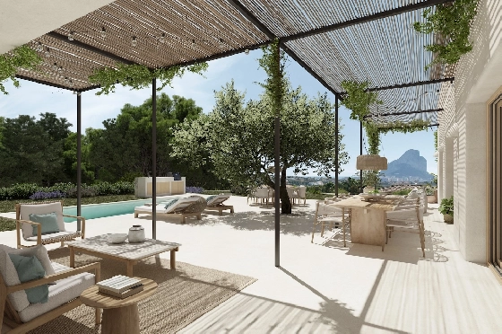 Villa in Calpe(Garduix) zu verkaufen, Wohnfläche 675 m², Klimaanlage, Grundstück 1079 m², 4 Schlafzimmer, 5 Badezimmer, ref.: BP-3631CAL-2