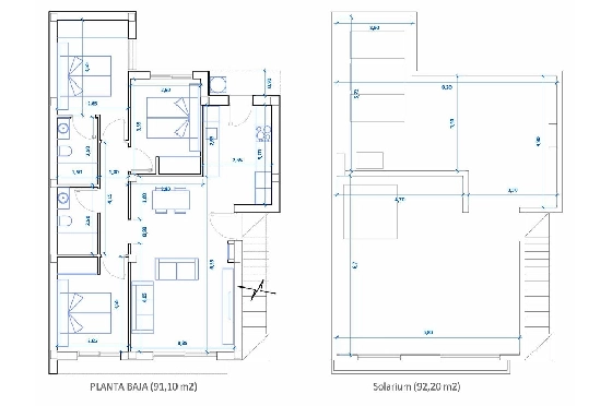 Villa in Ciudad Quesada zu verkaufen, Wohnfläche 183 m², Zustand Erstbezug, Klimaanlage, Grundstück 185 m², 3 Schlafzimmer, 2 Badezimmer, Pool, ref.: HA-CQN-111-E01-12