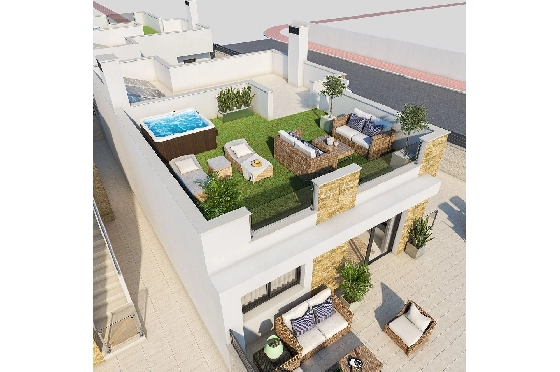 Villa in Ciudad Quesada zu verkaufen, Wohnfläche 183 m², Zustand Erstbezug, Klimaanlage, Grundstück 185 m², 3 Schlafzimmer, 2 Badezimmer, Pool, ref.: HA-CQN-111-E01-8