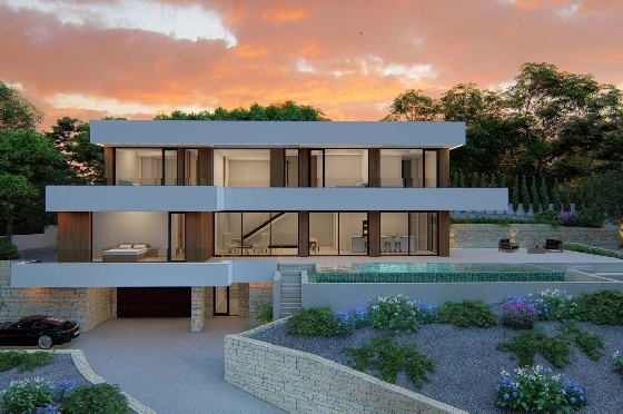 Villa in Altea(Altea Hills) zu verkaufen, Wohnfläche 425 m², Klimaanlage, Grundstück 1926 m², 4 Schlafzimmer, 5 Badezimmer, ref.: BP-4405ALT-4