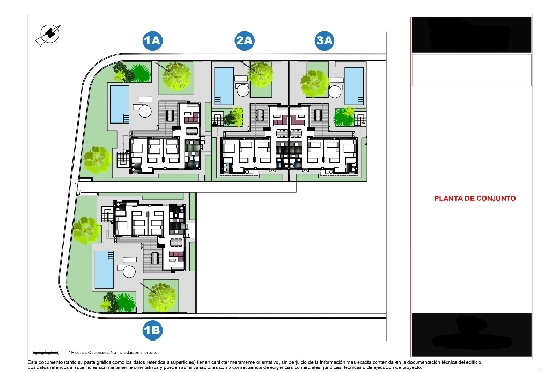 Villa in Els Poblets zu verkaufen, Wohnfläche 84 m², Baujahr 2025, Klimaanlage, Grundstück 382 m², 3 Schlafzimmer, 2 Badezimmer, ref.: VPD-Villas-1A-3