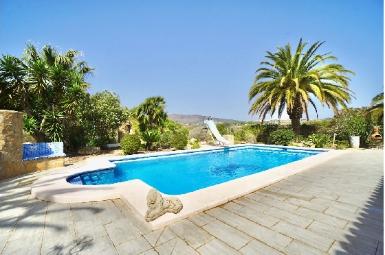 Finca in Benissa(Partida Llenes) zu verkaufen, Wohnfläche 326 m², Klimaanlage, Grundstück 18203 m², 3 Schlafzimmer, 3 Badezimmer, Pool, ref.: CA-F-1784-AMBI-3