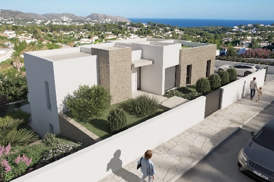 Villa in Moraira(La Sabatera) zu verkaufen, Wohnfläche 185 m², Klimaanlage, Grundstück 801 m², 4 Schlafzimmer, 4 Badezimmer, Pool, ref.: CA-H-1786-AMB-6