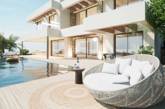 Villa in Moraira(La Sabatera) zu verkaufen, Wohnfläche 411 m², Klimaanlage, 4 Schlafzimmer, 4 Badezimmer, Pool, ref.: CA-H-1787-AMB-5