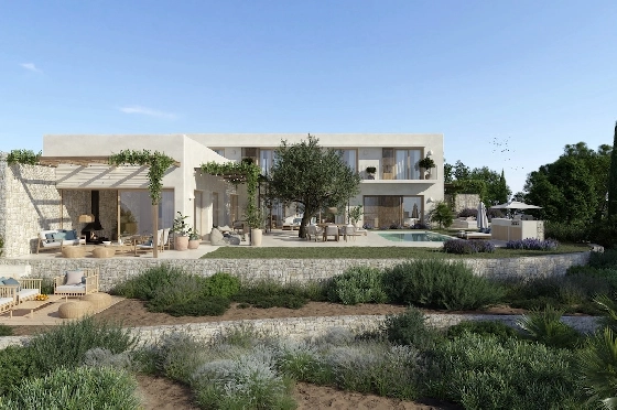 Villa in Calpe(Calpe Town Centre) zu verkaufen, Wohnfläche 349 m², Klimaanlage, Grundstück 1079 m², 3 Schlafzimmer, 3 Badezimmer, Pool, ref.: CA-H-1788-AMB-1