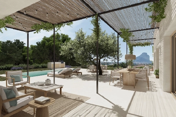 Villa in Calpe(Calpe Town Centre) zu verkaufen, Wohnfläche 349 m², Klimaanlage, Grundstück 1079 m², 3 Schlafzimmer, 3 Badezimmer, Pool, ref.: CA-H-1788-AMB-2