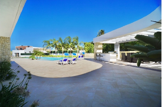 Villa in Javea(Pinosol) zu verkaufen, Wohnfläche 260 m², Zustand Erstbezug, + Fussbodenheizung, Klimaanlage, Grundstück 1866 m², 4 Schlafzimmer, 3 Badezimmer, Pool, ref.: CA-H-1790-AMBE-34