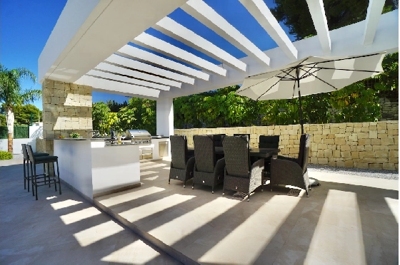 Villa in Javea(Pinosol) zu verkaufen, Wohnfläche 260 m², Zustand Erstbezug, + Fussbodenheizung, Klimaanlage, Grundstück 1866 m², 4 Schlafzimmer, 3 Badezimmer, Pool, ref.: CA-H-1790-AMBE-38