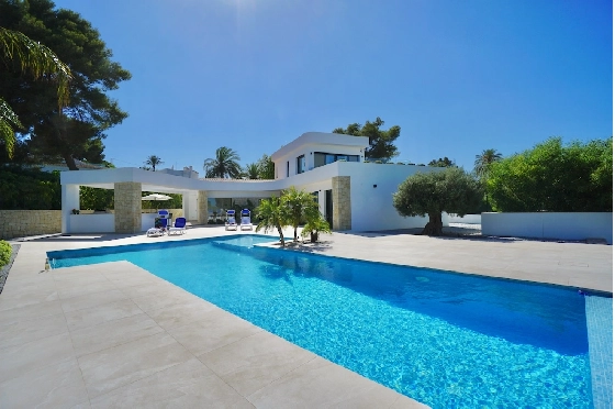 Villa in Javea(Pinosol) zu verkaufen, Wohnfläche 260 m², Zustand Erstbezug, + Fussbodenheizung, Klimaanlage, Grundstück 1866 m², 4 Schlafzimmer, 3 Badezimmer, Pool, ref.: CA-H-1790-AMBE-41